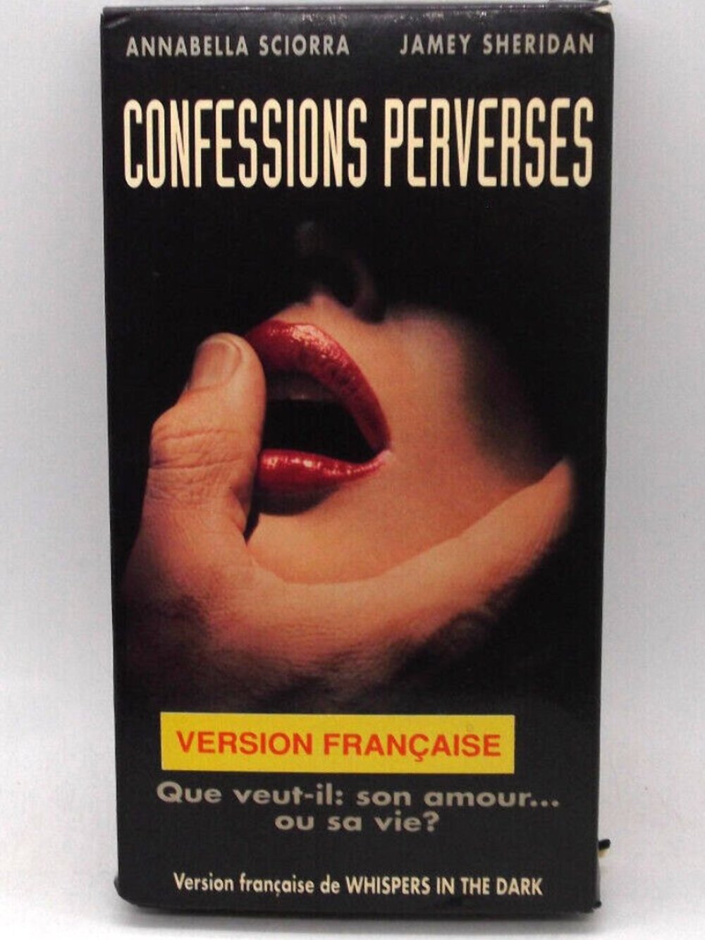 Confessions Perverses/ Whispers In The Dark (VHS)(French) Tested